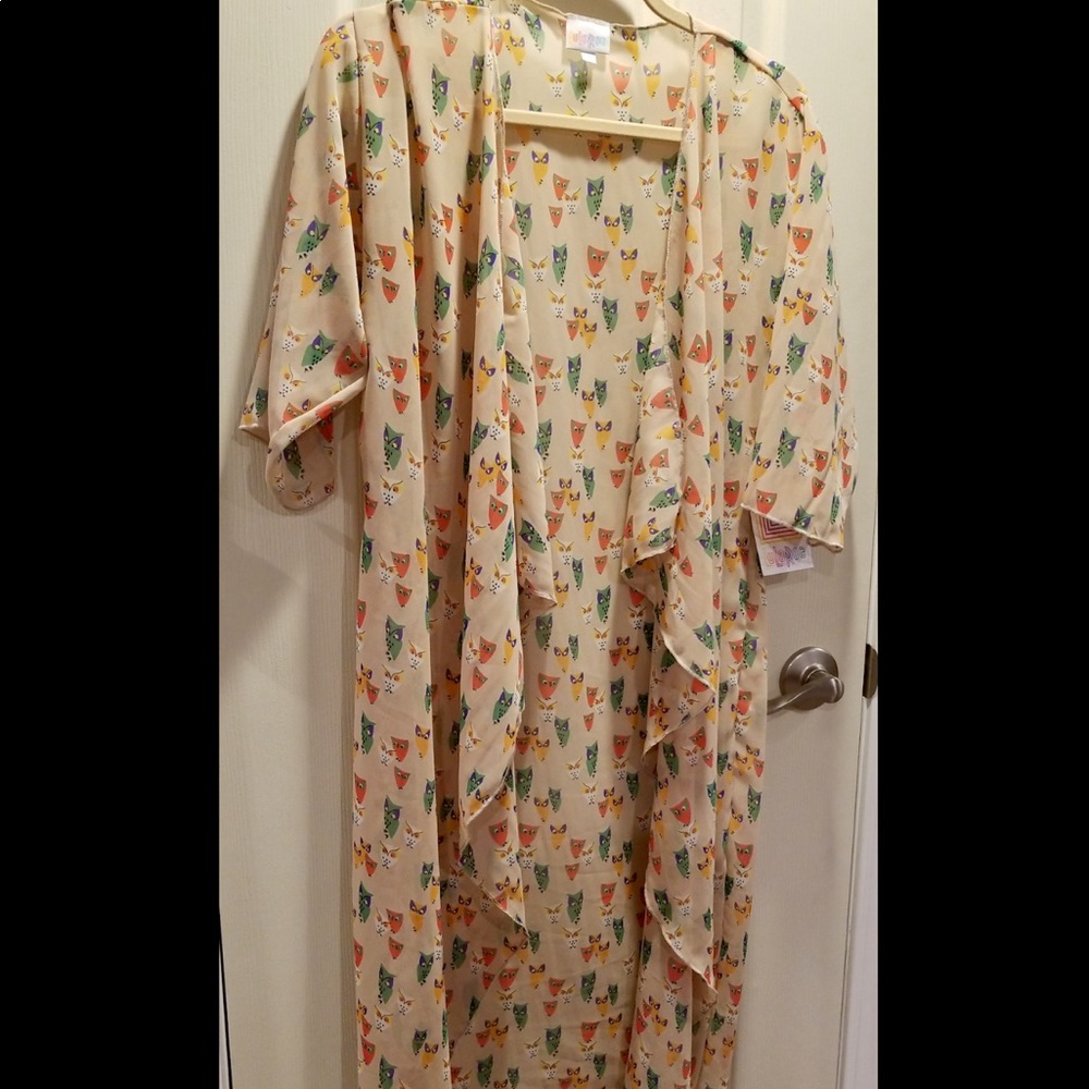 OWLS 🦉- NWT SM LULAROE SHIRLEY KIMONO - OVERSIZED
